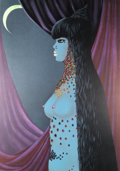 Felix LABISSE - La Reine de Saba - Lithographie Originale sur Papier Japon 2