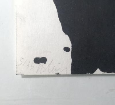 Jean-Charles BLAIS - Portrait - Lithographie 2