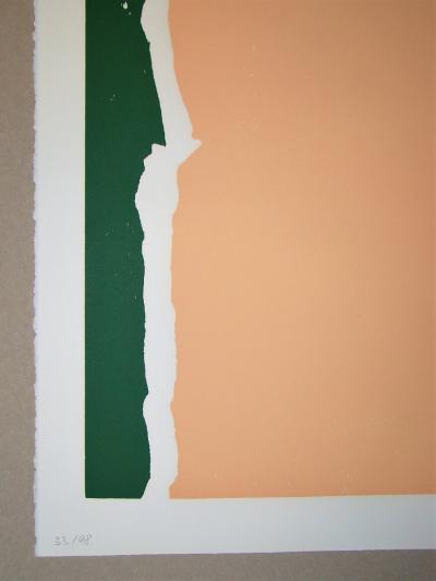 Günther FÖRG, Untitled, 1995, Woodcut signed and numbered 2