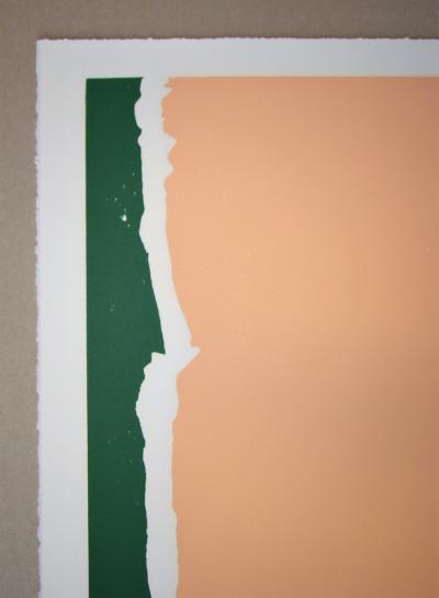 Günther FÖRG, Untitled, 1995, Woodcut signed and numbered 2