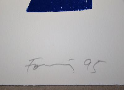Günther FÖRG, Untitled, 1995, Woodcut signed and numbered 2