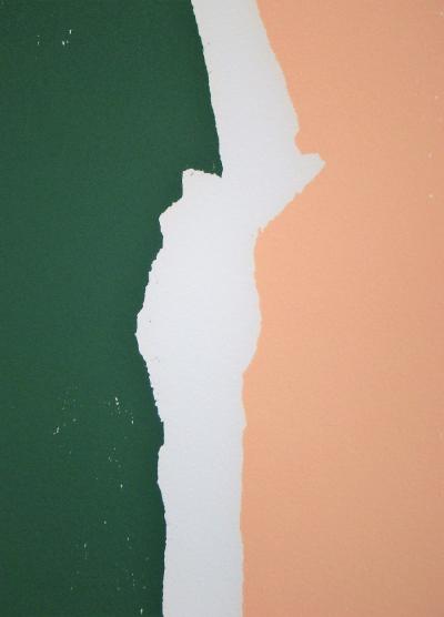 Günther FÖRG, Untitled, 1995, Woodcut signed and numbered 2