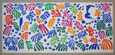 Henri MATISSE (d’après) - La perruche et la sirène, 1958 - Lithographie 2