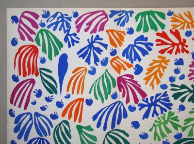 Henri MATISSE (d’après) - La perruche et la sirène, 1958 - Lithographie 2