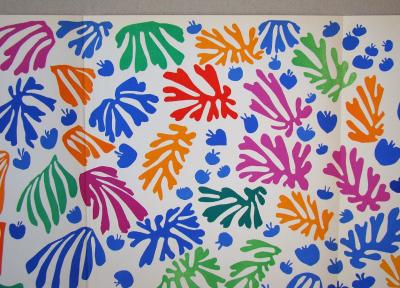 Henri MATISSE (d’après) - La perruche et la sirène, 1958 - Lithographie 2