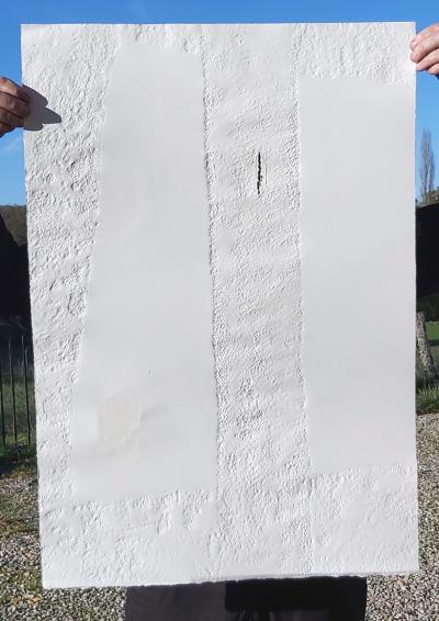 Leopoldo NOVOA - Bande noire - Gravure signée au crayon 2