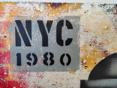 Seen - Bomb, 2021 - Aérosol sur toile 2