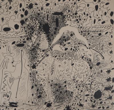 Pablo PICASSO - Écuyère et clown - Lithographie originale signée 2