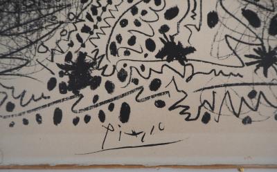 Pablo PICASSO - Écuyère et clown - Lithographie originale signée 2