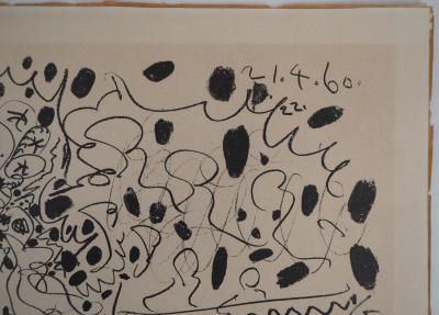 Pablo PICASSO - Écuyère et clown - Lithographie originale signée 2