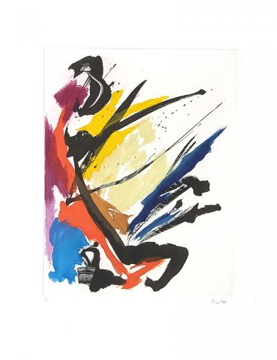 Jean MIOTTE - Composition I - Gravure originale signée au crayon 2