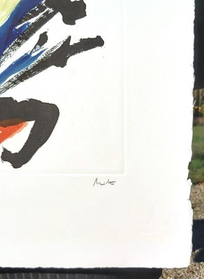 Jean MIOTTE - Composition I - Gravure originale signée au crayon 2