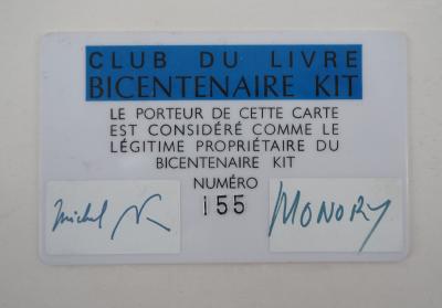 Jacques MONORY - Symboles Américains - Sculpture signée 2