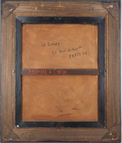 Pierre LE COLAS : L’Amie de la nature - Peinture originale, Signée 2