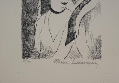 Marie LAURENCIN : La chevelure, 1951 - Lithographie originale signée au crayon 2
