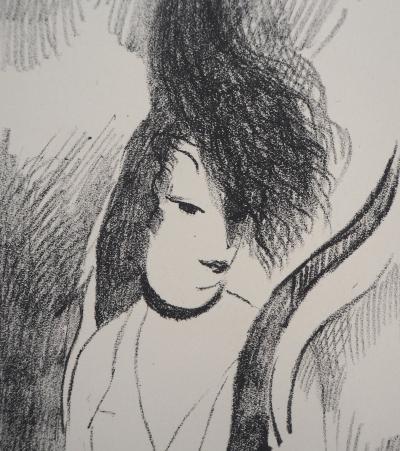 Marie LAURENCIN : La chevelure, 1951 - Lithographie originale signée au crayon 2