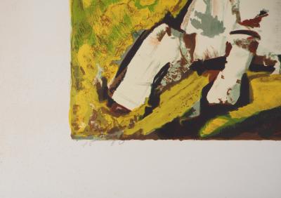 Henry Maurice D’ANTY : Les petits cavaliers - Lithographie originale signée au crayon 2