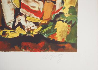 Henry Maurice D’ANTY : Les petits cavaliers - Lithographie originale signée au crayon 2