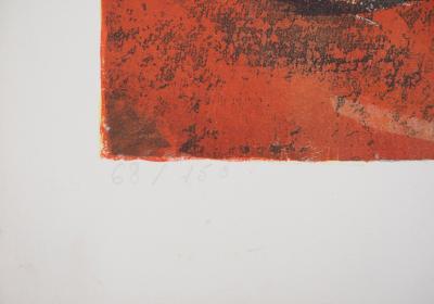 Henry Maurice D’ANTY : Coq fauviste - Lithographie originale signée au crayon 2