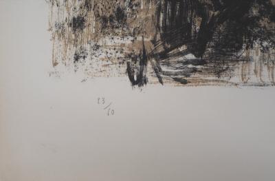 Yves-Jean COMMERE : Les pêcheurs - Lithographie originale signée au crayon 2
