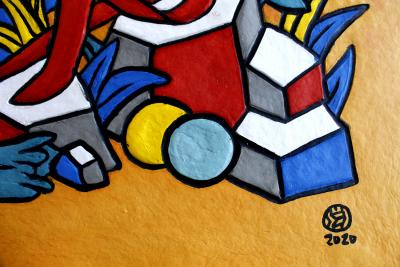 Speedy Graphito - Lapinture - Aquagravure signée au feutre 2