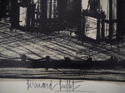 Bernard BUFFET - L’arc de Triomphe - Héliogravure signée 2