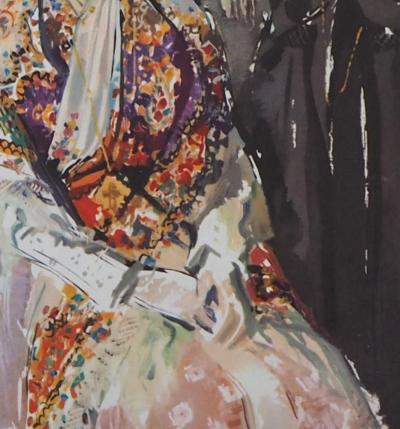 Albert BRENET : Les boulonnaises, 1977 - Héliogravure originale 2