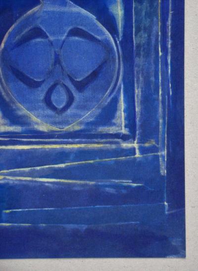 Max ERNST (after) - Vase bleue, 1958 - Stencil in colours 2