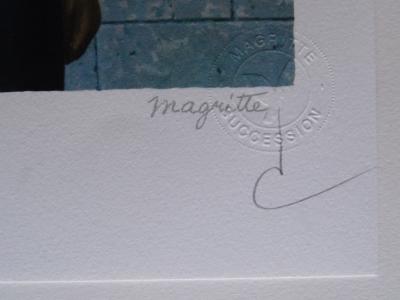 René MAGRITTE (d’après) - Le Fils de L’homme - Lithographie 2
