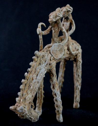 Mali - Dogon - Couple de cavaliers 2
