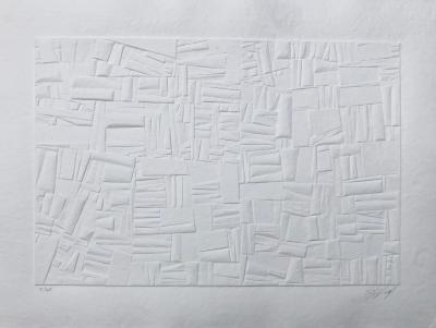 Guillaume ALLEMAND - Les Forêts, 2019 - Aquagravure originale signée au crayon 2