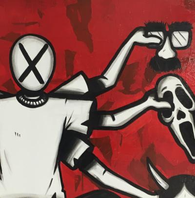 MARA - Sans titre - Technique mixte sur toile 2