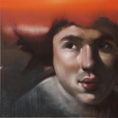 Andrea Ravo MATTONI - Sans titre - Aérosol sur toile 2