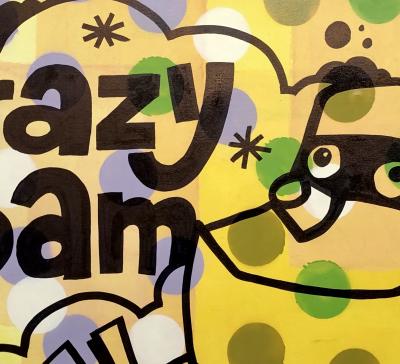 Ottograph - Crazy Foam - Acrylique sur toile 2