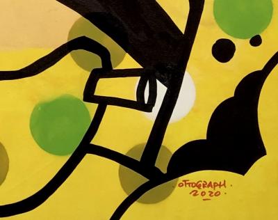 Ottograph - Crazy Foam - Acrylique sur toile 2