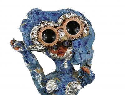 Simone LE CARRE-GALIMARD - La Gauloise, 1974 - Sculpture 2