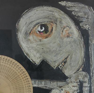 Pépé DONATE - Hermaphrodite - Technique mixte sur papier 2