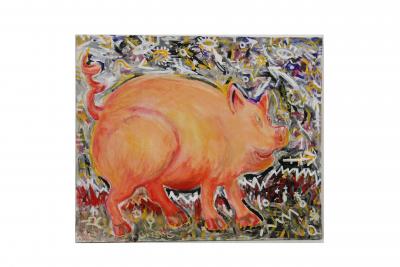 Robert CHAUSSE - Lard singulier, 2004 - Acrylique sur toile 2