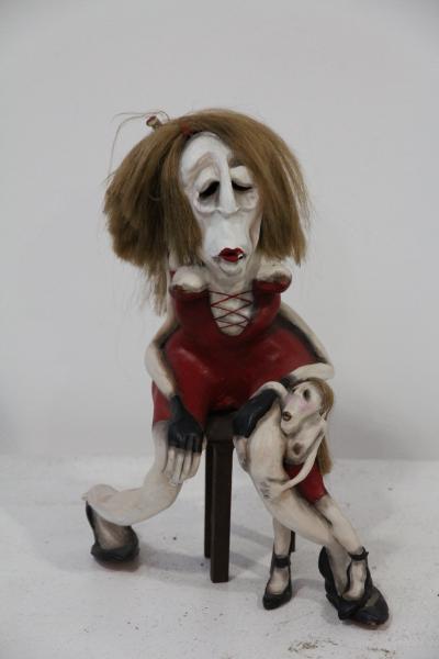 Emilie FRANÇOIS - La vieille, 1998 - Technique Mixte 2