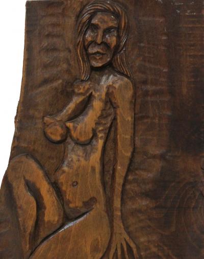 GILMA - Nue - Bois sculpté 2