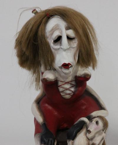 Emilie FRANÇOIS - La vieille, 1998 - Technique Mixte 2