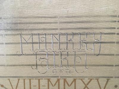 Monkeybird - Sans titre - peinture aérosol sur toile 2