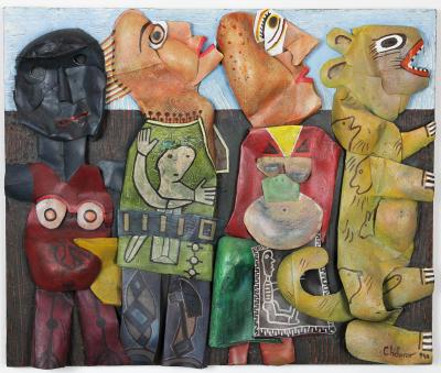 Mario CHICHORRO - Personnages - Technique mixte 2