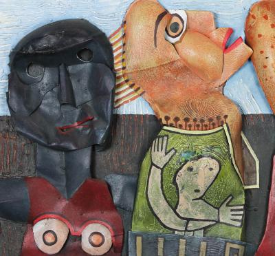 Mario CHICHORRO - Personnages - Technique mixte 2