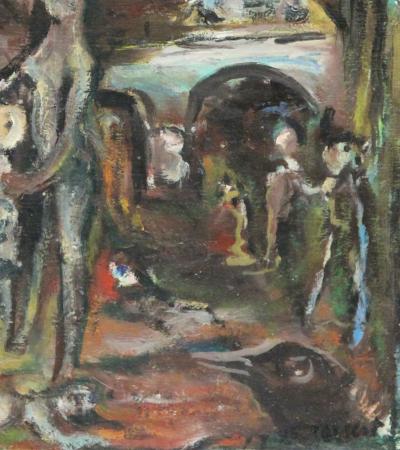 Herman BOSSERT - La réalité cachée - Huile sur toile 2