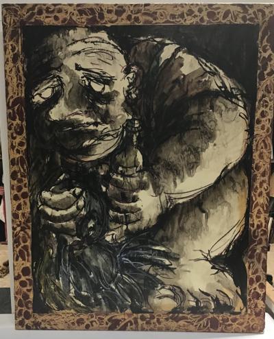 Cristina TAVARES - Santa Maria do vinho, rogai por nos, 1999 - Technique mixte 2