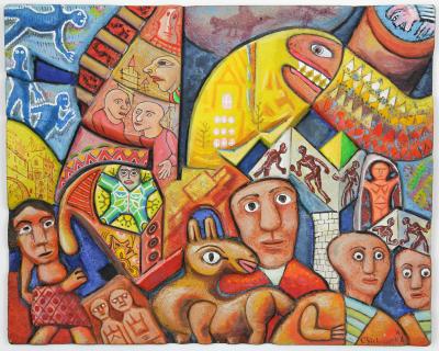 Mario CHICHORRO - Under the arches - Mixed media 2