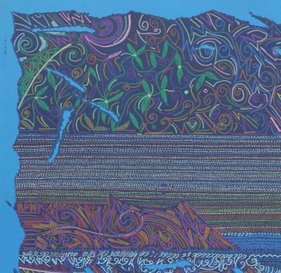 Mireille EUSTACHY  - Ta musique me parvient - Acrylique sur toile 2