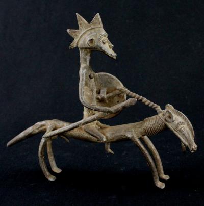 Côte d’Ivoire, Senoufo, Cavalier en Aluminium 2