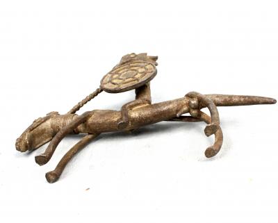 Côte d’Ivoire, Senoufo, Cavalier en Aluminium 2